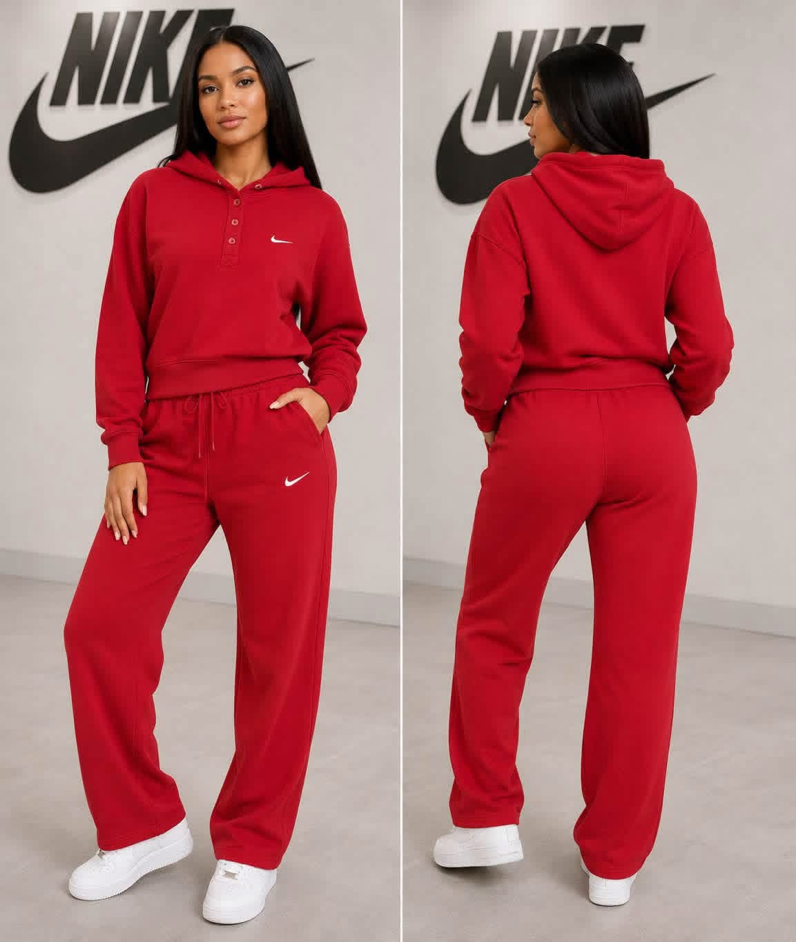 Straight leg Sweat pants sets